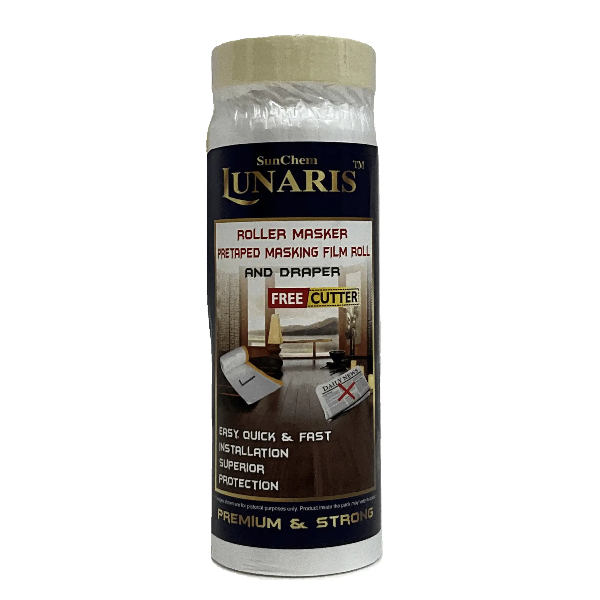 Lunaris Roller Masker & Draper - Easy Masking